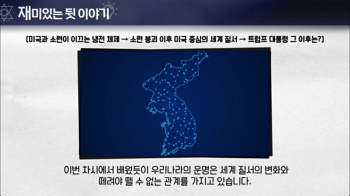 25강 - 냉전 체제와 현대 세계