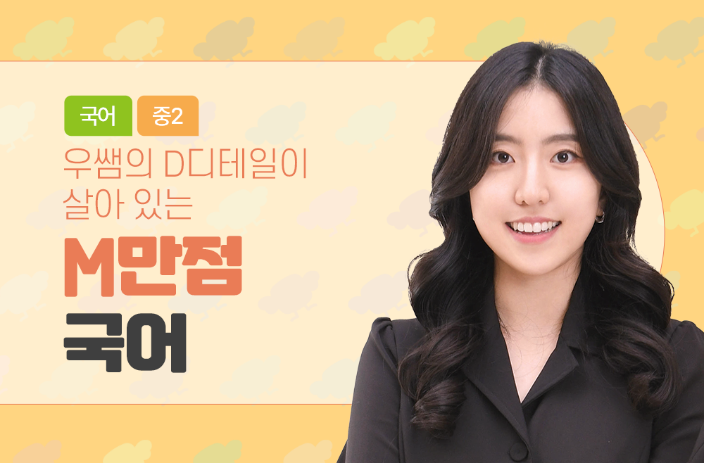 우쌤의 D디테일이 살아 있는 M만점 국어